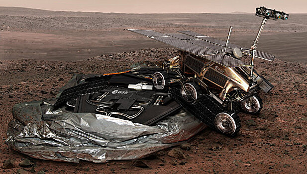 Аппарат ESA и Роскосмоса мог разбиться при посадке на Марс