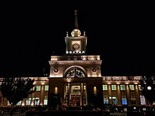 Сталинградский вокзал на исторической фотографии 1957 года показали волгоградцам