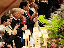 Раскрыто меню ужина в Виндзоре, на котором присутствовал Трамп