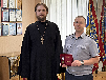 Сотрудник ГУФСИН России по г. Москве Игорь Маслов награжден медалью Святой великомученицы Анастасии Узорешительницы III степени