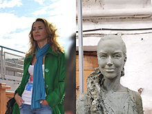 Новый памятник Жанне Фриске раскритиковали в Сети, певица снова на себя не похожа