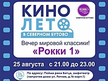 «Эврика-Бутово» 25 августа организует бесплатный показ «КиноЛето»