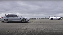 Видео: тюнинговую Toyota Supra свели в гонке со стандартной BMW M3