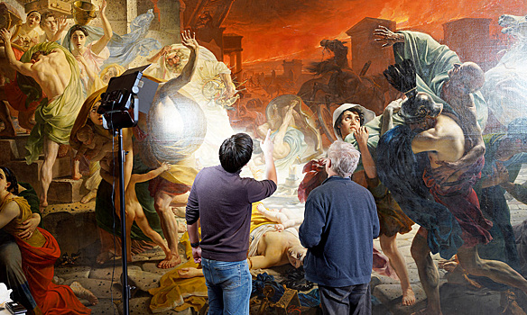 Новый день Помпеи: началась реставрация главного шедевра Брюллова