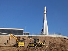 Лестница у музея космонавтики может обрушиться