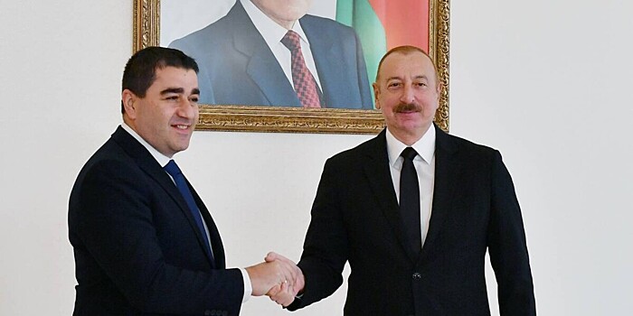 Ильхам Алиев и Шалва Папуашвили обсудили совместные проекты