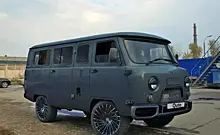 УАЗ 452 «Буханка» представлена в премиальном исполнении с очень дорогим салоном