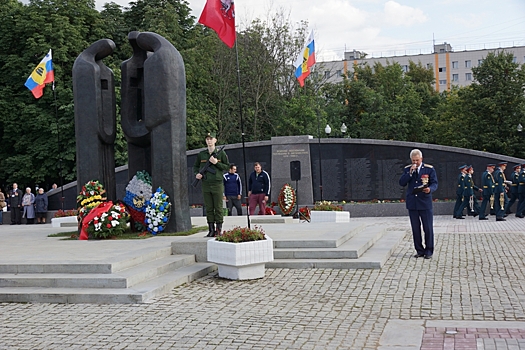 В районе Новогиреево торжественно открыли памятник воинам-афганцам