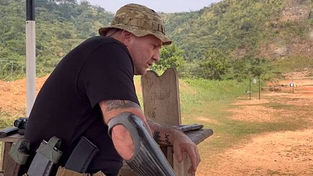 Тренировка потерявшего руку и ноги главы ЧВК «Вагнер» Подольского попала на видео