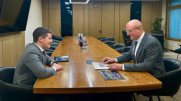 Артюхов рассказал вице-премьеру РФ Чернышенко о поддержке талантов и обновлении школ Ямала