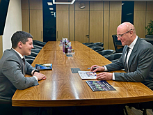 Артюхов рассказал вице-премьеру РФ Чернышенко о поддержке талантов и обновлении школ Ямала