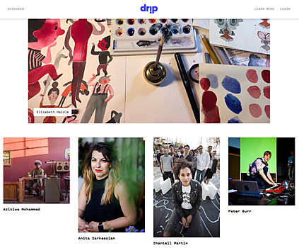 Kickstarter запускает инструмент Drip для финансирования начинающих художников