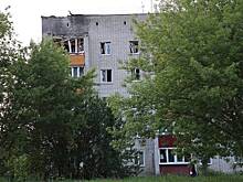 При падении дрона на жилой дом в Ельце получили повреждения 20 квартир