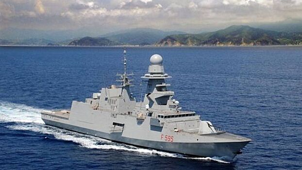 Италия развернула рекордное число своих военных кораблей за пределами Средиземного моря