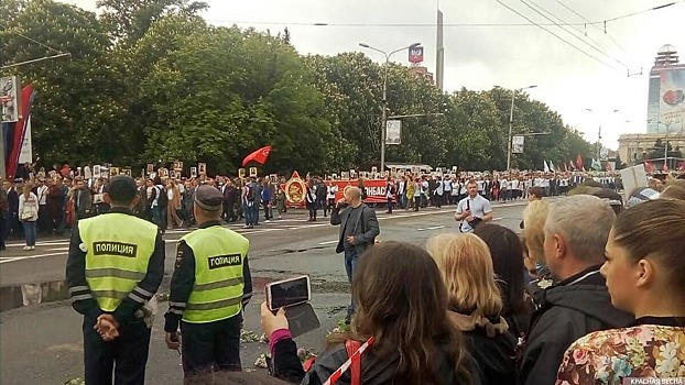 Парад Победы в Донецке — 9 мая 2019 года