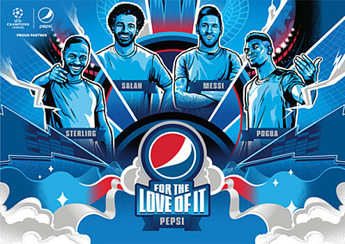 Месси, Салах, Погба и Стерлинг демонстрируют свое мастерство в новой кампании Pepsi