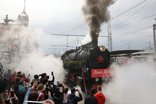 «Поезд победы» прибыл в Нижний Новгород