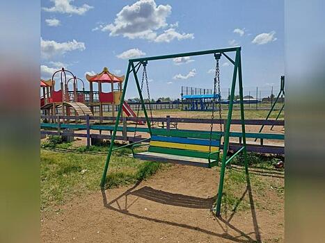 Детскую площадку отремонтировали в пгт. Забайкальск