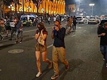 Акция протеста в Тбилиси завершилась