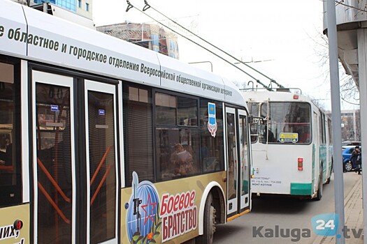 Калужские троллейбусы стали участниками 115 ДТП