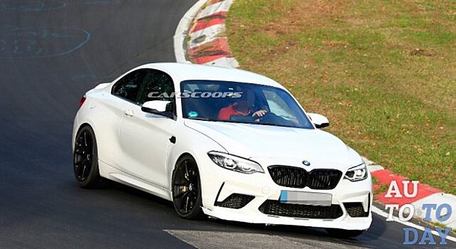 Новый BMW M2 CSзаметили на Нюрбургринге