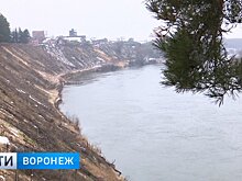 В Воронежской области завершён первый этап работ по укреплению берега Дона