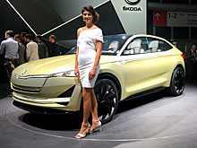 Фотогалерея: Кросс-купе Skoda Vision E Concept