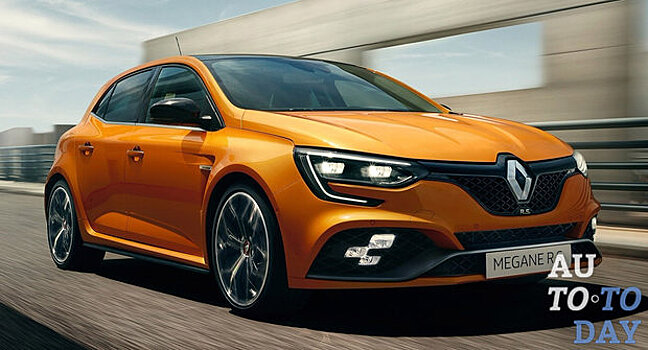 Новый Renault Megane RS может похвастаться мощными спецификациями