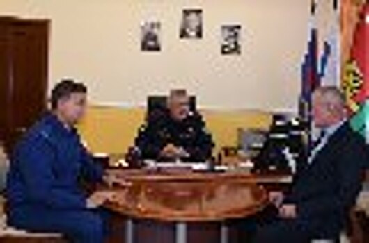 Руководство УФСИН России по Липецкой области и ОНК региона провели рабочую встречу