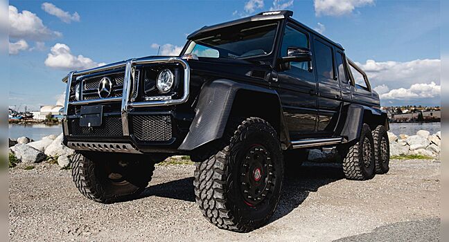 Очень редкий шестиколёсный Mercedes G-Class продают за 44,7 миллиона рублей