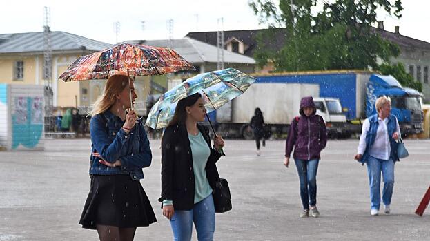 Дождливой и пасмурной будет эта рабочая неделя в Вологде
