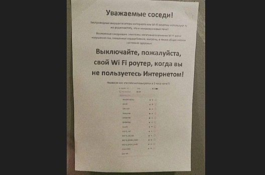 Москвичи объявили войну Wi-Fi ради сохранности здоровья