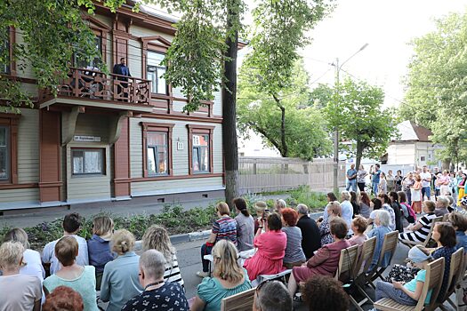 Оперное пение вновь прозвучит на фестивале «Шаляпин на балконе» в Заповедных кварталах 13 августа