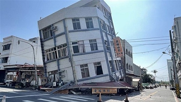 Число погибших в результате землетрясения на Тайване достигло 12 человек