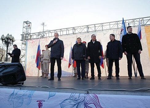 В Иркутской области отметили IV годовщину присоединения Крыма к России