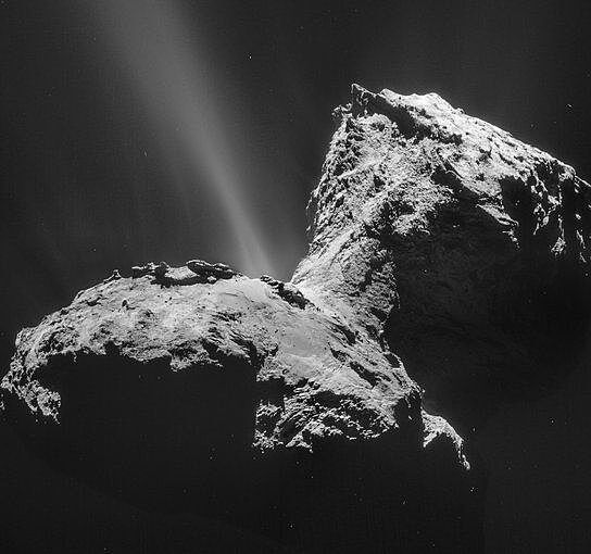 Магнитное поле кометы 67P рассказывает нам как образовалась внешняя СС