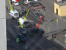 Движение перекрыто на Мячковском бульваре после ДТП