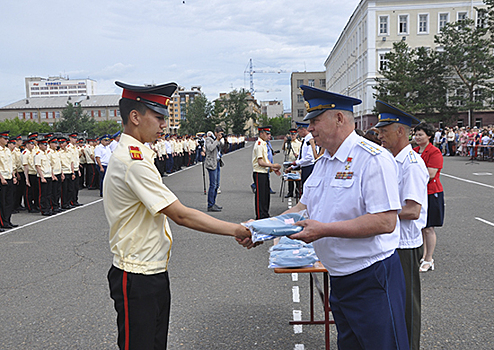 Выпускники Омского кадетского военного корпуса получили аттестаты о среднем (полном) общем образовании