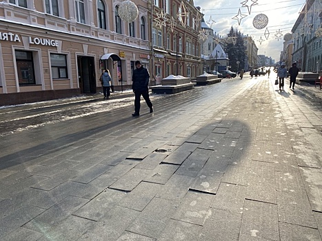 Вопрос о ремонте плитки на Большой Покровской в Нижнем Новгороде решат весной