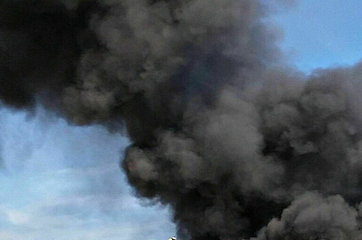 В Краснодарском крае загорелся резервуар с топливом