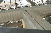 Подрядчик «Волгоград Арены» прокомментировал фото шва на конструкции стадиона