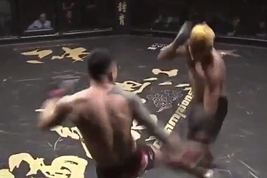 Боец MMA нокаутировал соперника ударом ногой по ноге