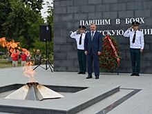 Акция «Горсть Памяти» в Майкопе прошла на 13 обелисках павшим