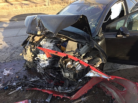 В Энгельсе в результате аварии погиб мужчина