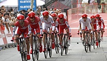 Велогонщик Мамыкин закончил сезон после получения травмы на "Вуэльте Испании"
