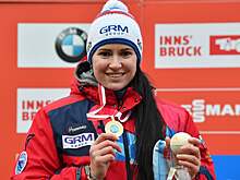 Саночница Татьяна Иванова выиграла этап Кубка мира в Альтенберге