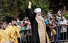 В Божественной литургии в Великорецком приняли участие порядка 55 тысяч паломников