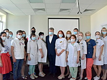 Николай Черкасов поздравил медиков Балашихи