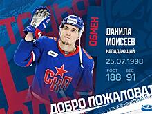 Нападающий Данила Моисеев будет выступать за ХК "Лада"
