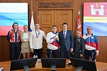Алиханов встретился с калининградскими призёрами и участниками Олимпиады в Токио